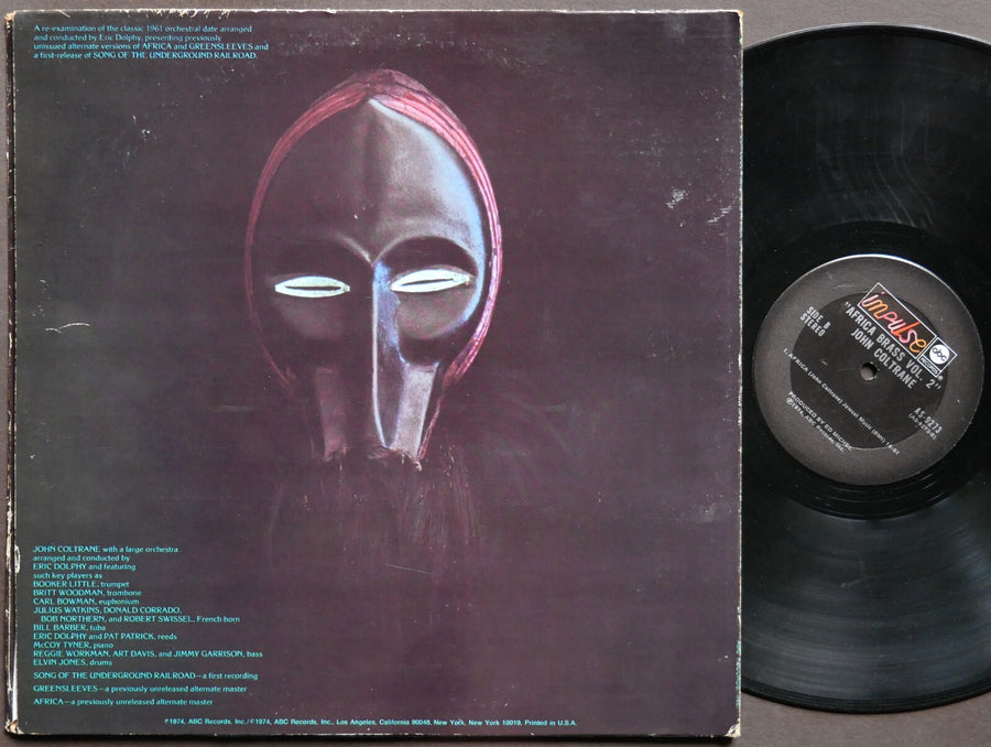 JOHN COLTRANE Africa Brass Sessions Vol. 2 LP IMPULSE! AS-9273 Eric Dolphy