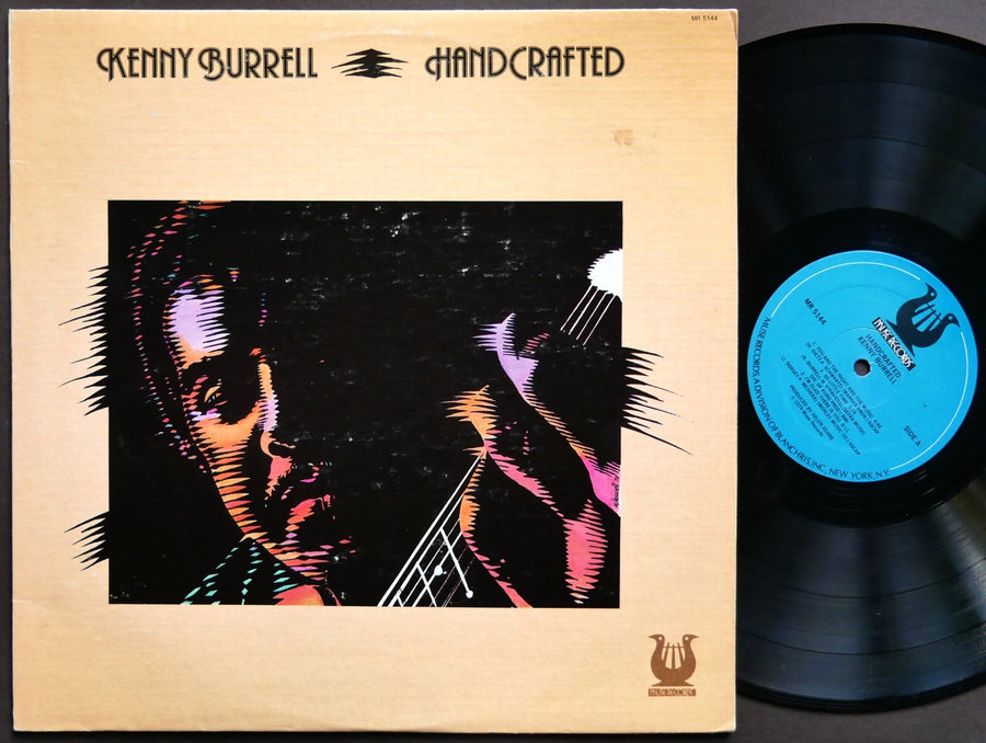 KENNY BURRELL Handcrafted LP MUSE RECORDS MR 5144 US 1978 JAZZ Reggie Johnson