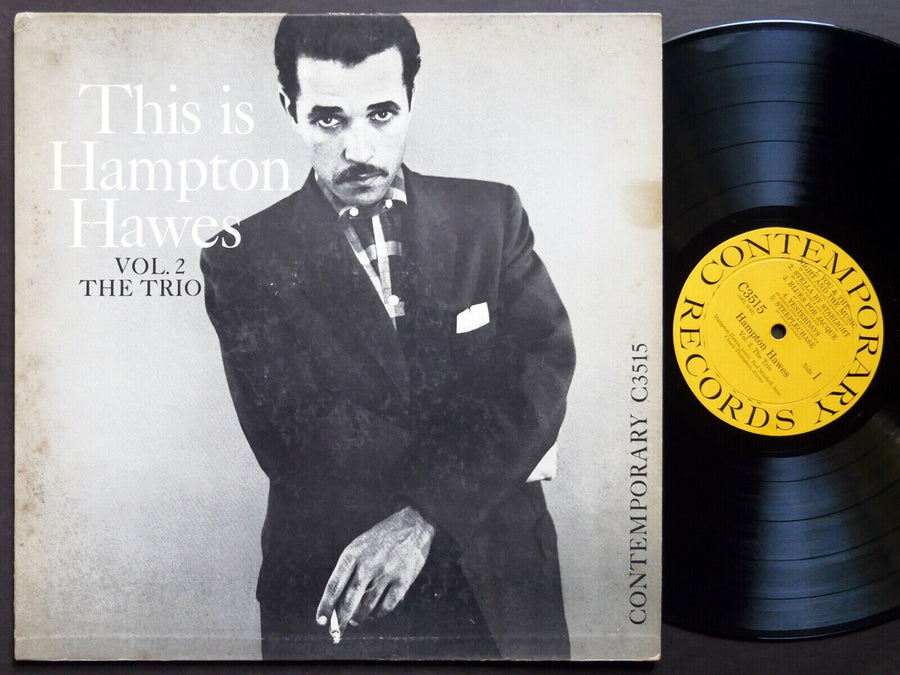 HAMPTON HAWES This Is Vol. 2 The Trio LP CONTEMPORARY C 3515 US 1956 DG MONO