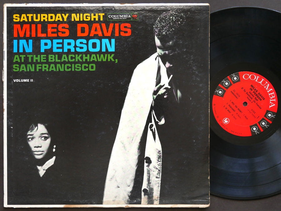 MILES DAVIS In Person At The Blackhawk Vol.II COLUMBIA CL 1670 MONO Hank Mobley