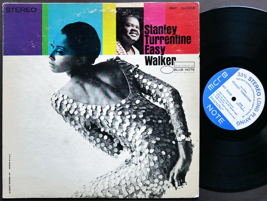 STANLEY TURRENTINE Easy Walker LP BLUE NOTE BST 84268 US 1968 RVG McCoy Tyner
