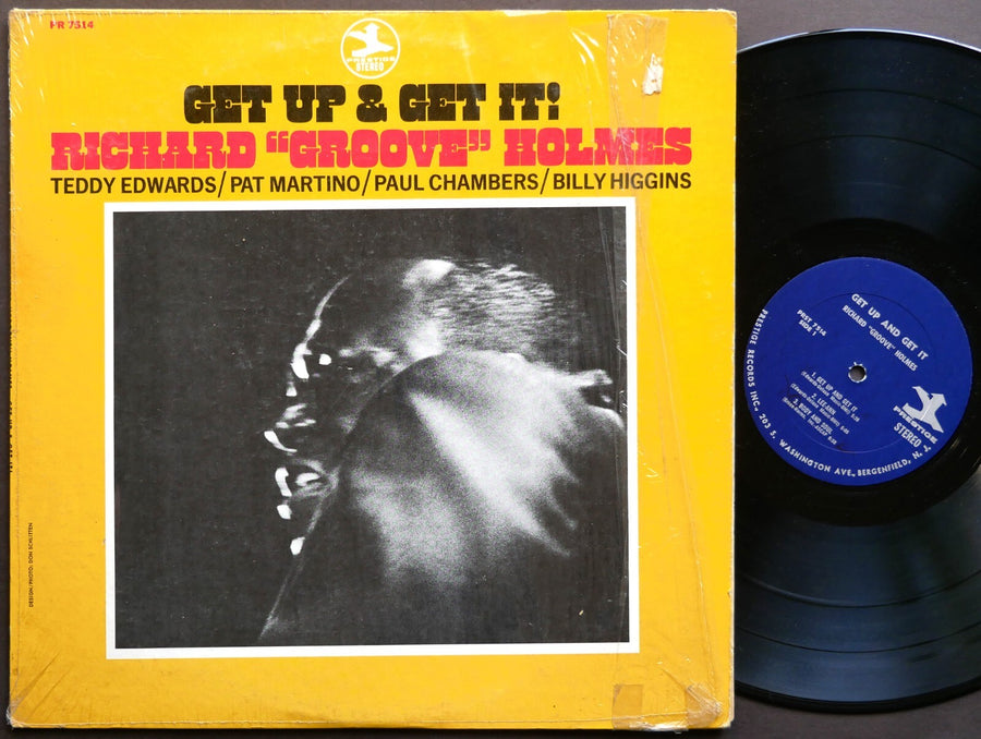 RICHARD GROOVE HOLMES Get Up And Get It! PRESTIGE 7514 Pat Martino Paul Chambers