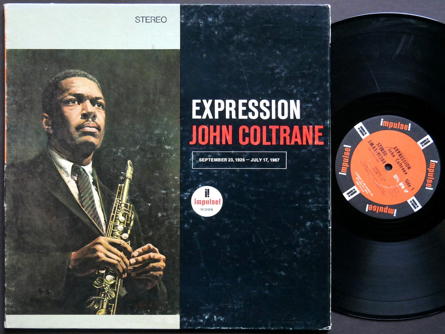 JOHN COLTRANE Expression LP IMPULSE SMAS 91288 Alice Pharoah Sanders Rashied Ali