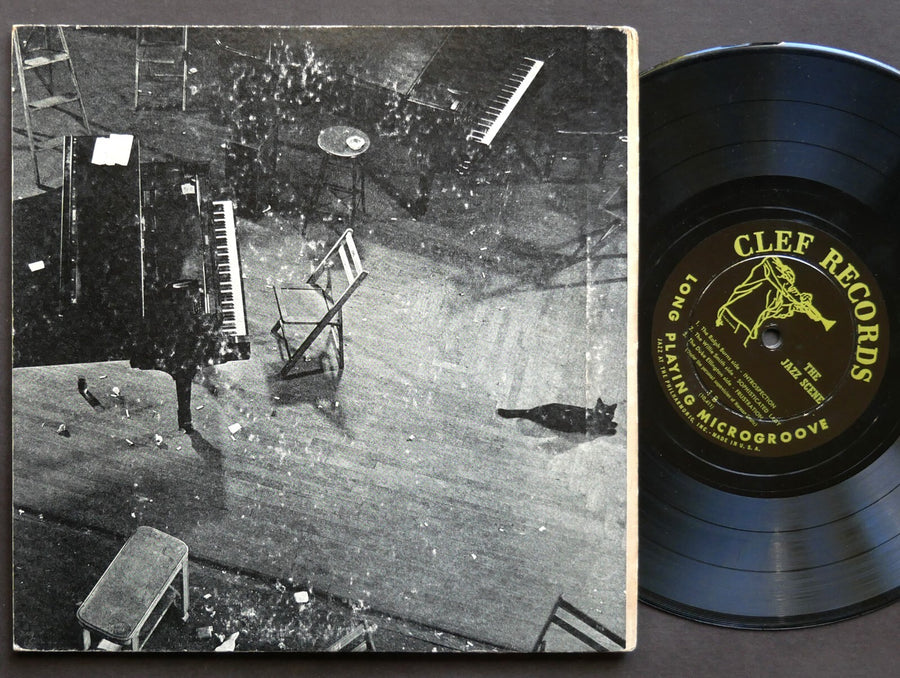 CHARLIE PARKER BUD POWELL The Jazz Scene 10" LP CLEF MG C-674 US 1957 DG MONO
