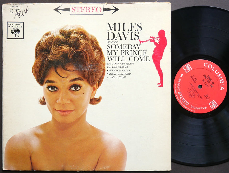 MILES DAVIS Someday My Prince Will Come LP COLUMBIA CS 8456 Coltrane Hank Mobley