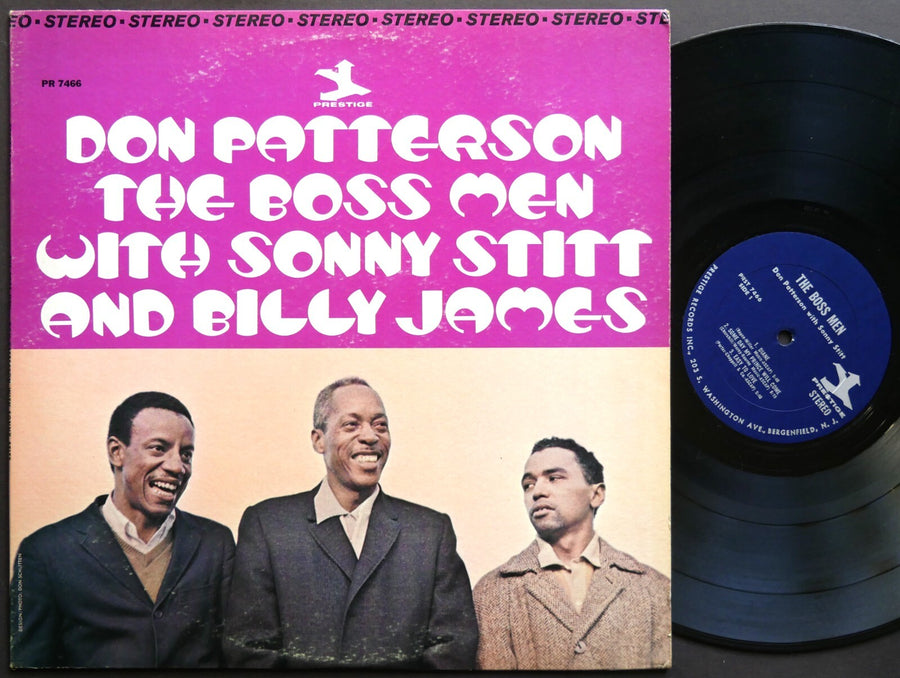 DON PATTERSON SONNY STITT BILLY JAMES The Boss Men LP PRESTIGE PRST 7466 US 1967