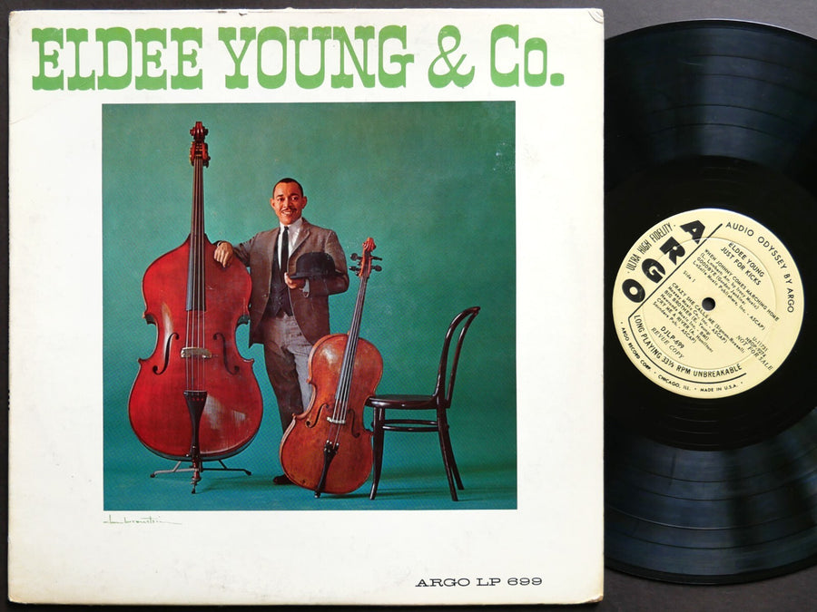 ELDEE YOUNG Just For Kicks LP ARGO DJLP-699 US 1962 DG MONO Mal Waldron Red Holt