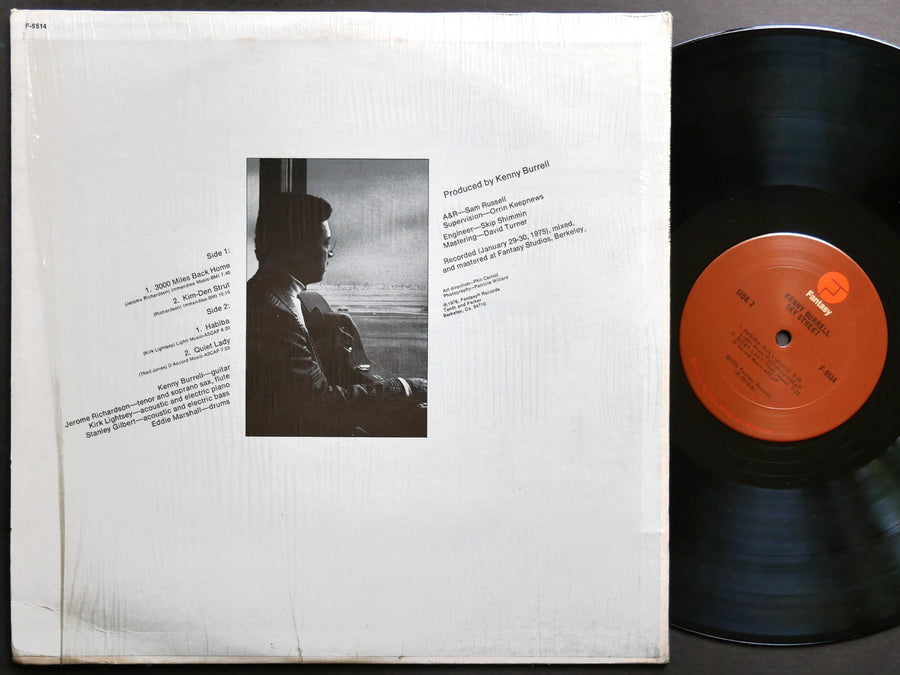 KENNY BURRELL Sky Street LP FANTASY F-9514 US 1976 JAZZ Jerome Richardson