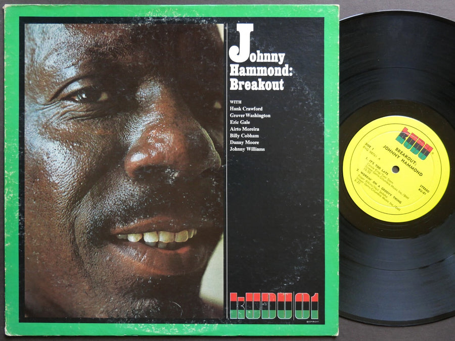 JOHNNY HAMMOND Breakout LP KUDU KU-01 US 1971 RVG Billy Cobham Danny Moore