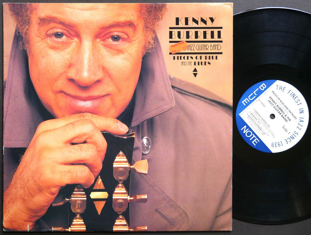 KENNY BURRELL Pieces Of Blue And The Blues LP BLUE NOTE B1-90260 US 1988 JAZZ
