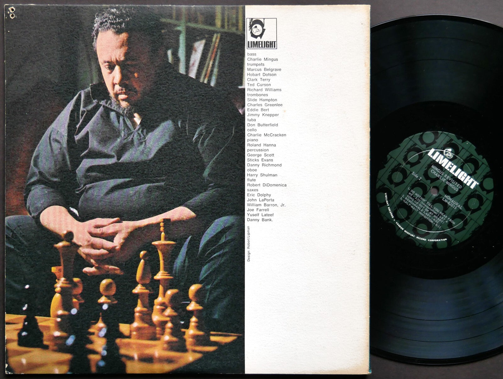 CHARLES MINGUS Mingus Revisited LP LIMELIGHT LM 86015 DG MONO JAZZ Eric Dolphy