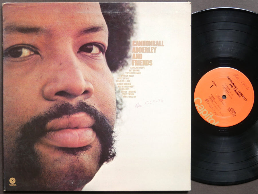 CANNONBALL ADDERLEY And Friends 2 x LP CAPITOL RECORDS SVBB-511233 US 1973 JAZZ