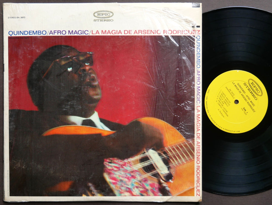 LA MAGIA DE ARSENIO RODRIGUEZ Quindembo/Afro Magic LP EPIC BN-26072 US 1963 VG+