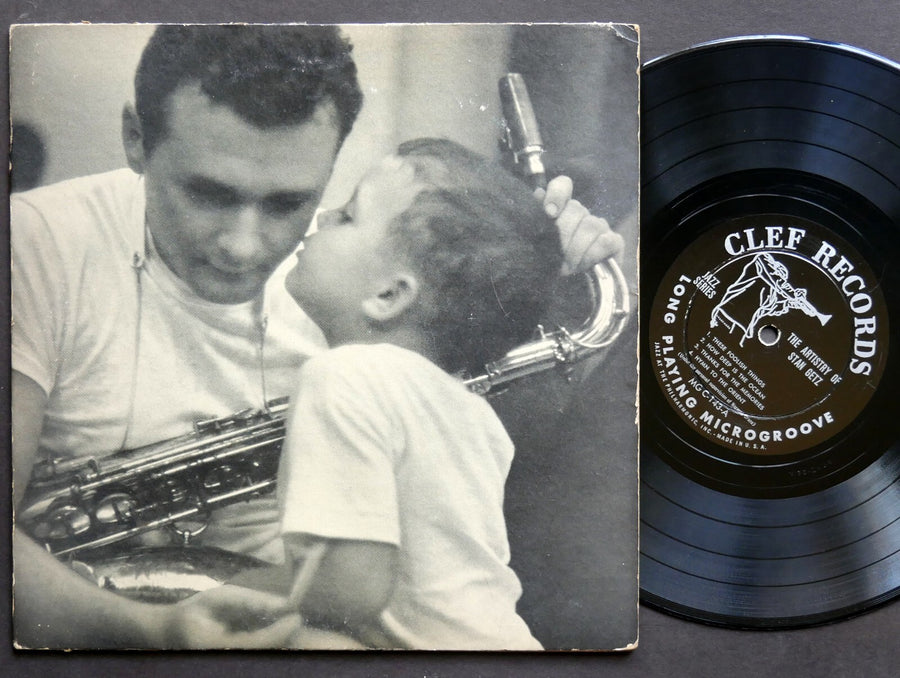 STAN GETZ The Artistry Of 10" LP CLEF RECORDS MGC-143 US '53 DG MONO Duke Jordan