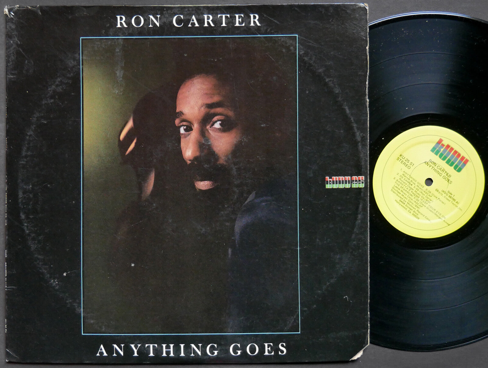 RON CARTER Anything Goes LP KUDU KU 25 US 1975 JAZZ Phil Woods Dave Matthews
