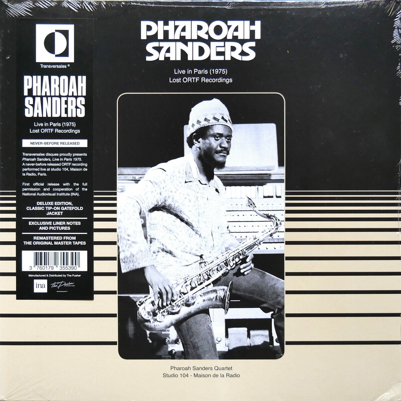 PHAROAH SANDERS Live In Paris 1975 LP TRANSVERSALES DISQUES TRS15 FRANCE 2020