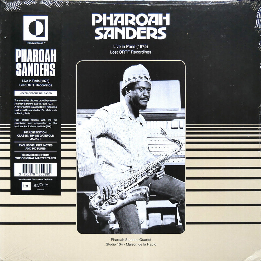 PHAROAH SANDERS Live In Paris 1975 LP TRANSVERSALES DISQUES TRS15 FRANCE 2020