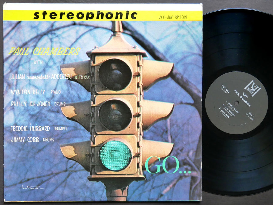 PAUL CHAMBERS Go LP VEE JAY RECORDS VJLP-1014 US 1967 RE Freddie Hubbard