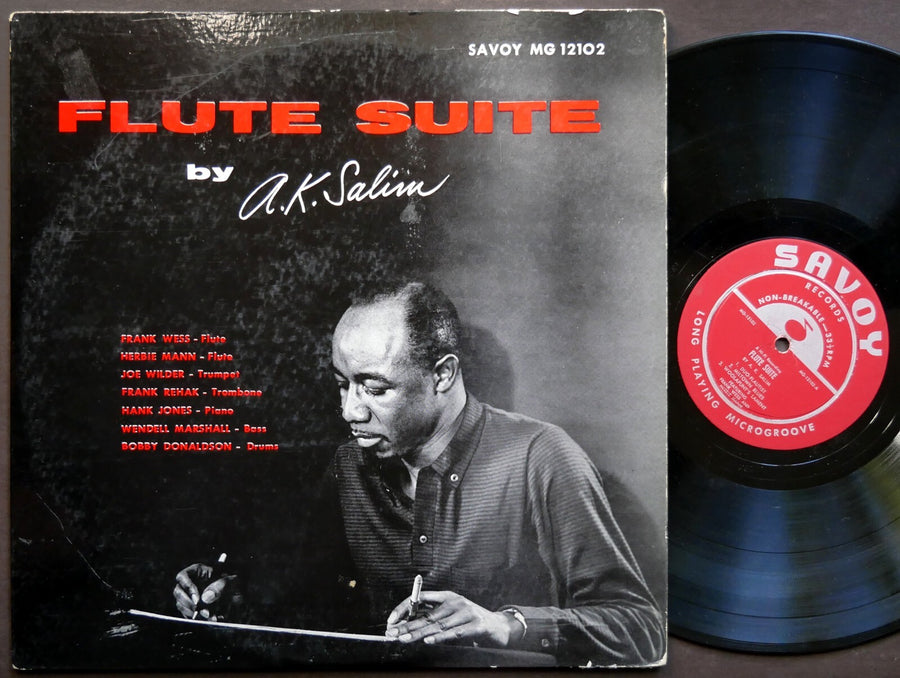 A.K. SALIM JOE WILDER HANK JONES Flute Suite LP SAVOY MG 12102 US 1957 RVG MONO