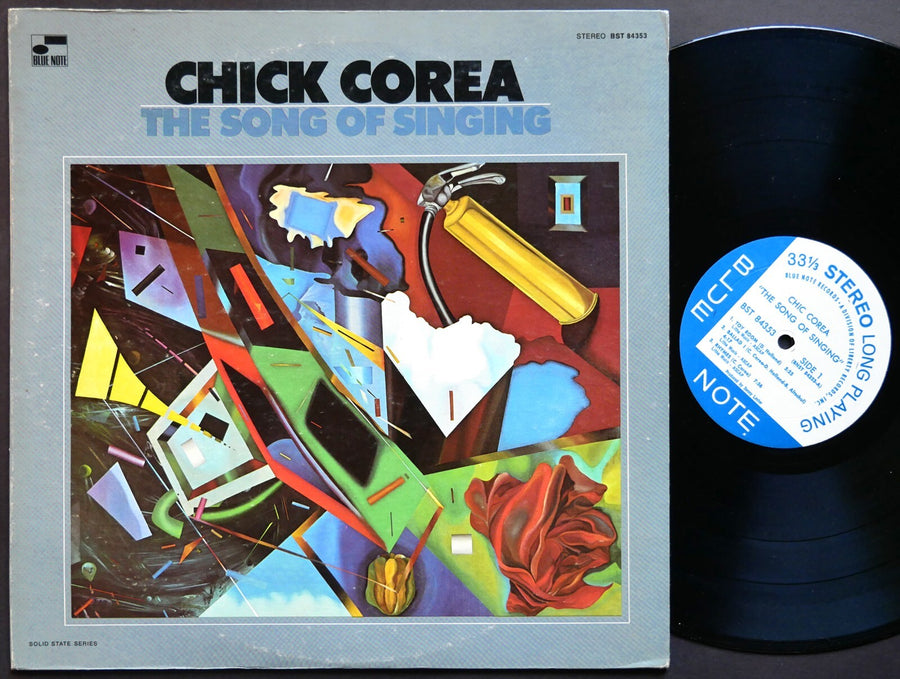 CHICK COREA The Song Of Singing LP BLUE NOTE 84353 Dave Holland Barry Altschul