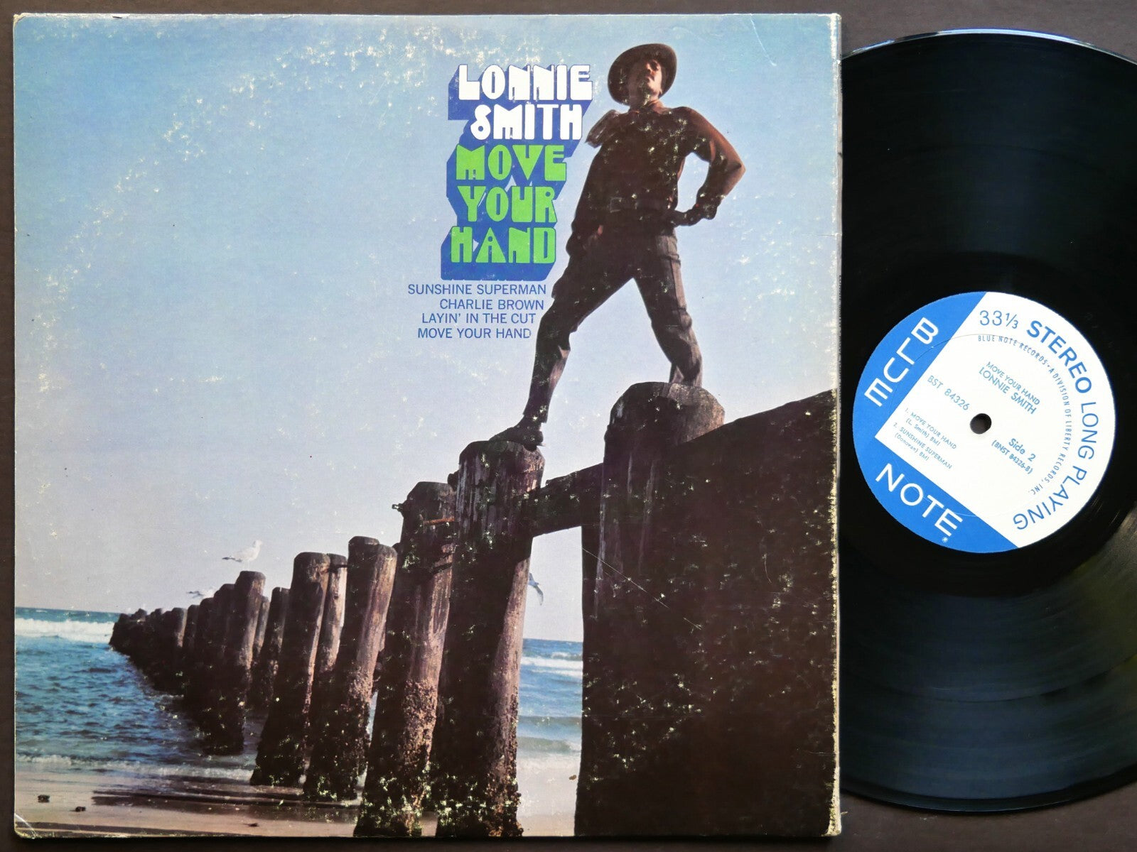 LONNIE SMITH Move Your Hand LP BLUE NOTE BST 84326 US 1970 RVG LIBERTY Jazz Funk