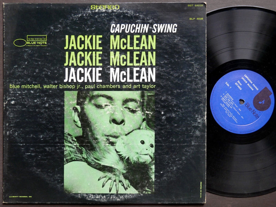 JACKIE MCLEAN Capuchin Swing LP BLUE NOTE BST 84038 US 1975 Walter Bishop, Jr.
