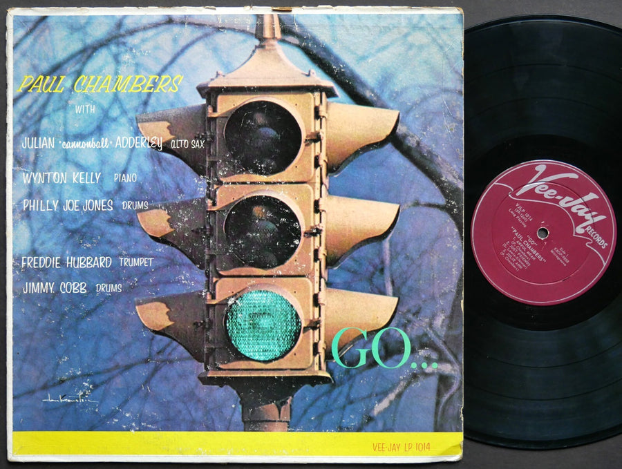 PAUL CHAMBERS Go... LP VEE JAY RECORDS VJLP 1014 US 1959 DG MONO Freddie Hubbard