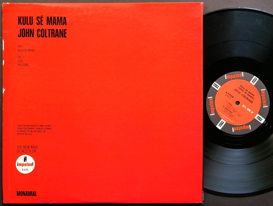JOHN COLTRANE Kulu Se Mama LP IMPULSE! A-9106 US 1967 RVG MONO Pharoah Sanders