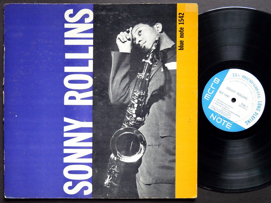 SONNY ROLLINS Volume 1 LP BLUE NOTE 1542 US 1958 EAR MONO 47 W.63rd Donald Byrd