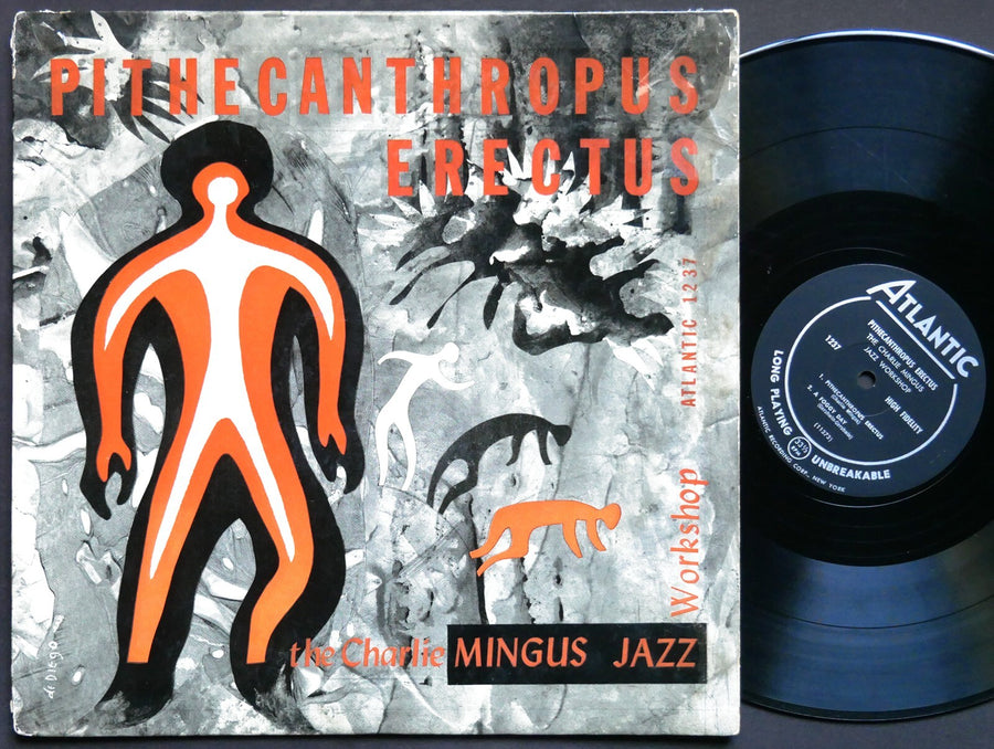 CHARLIE MINGUS Pithecanthropus Erectus LP ATLANTIC 1237 MONO JAZZ Mal Waldron