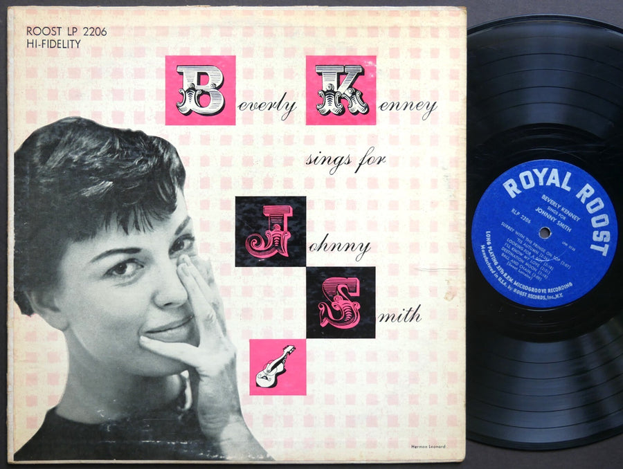 BEVERLY KENNEY JOHNNY SMITH Sings For Johnny Smith LP ROOST RLP 2206 US 1956