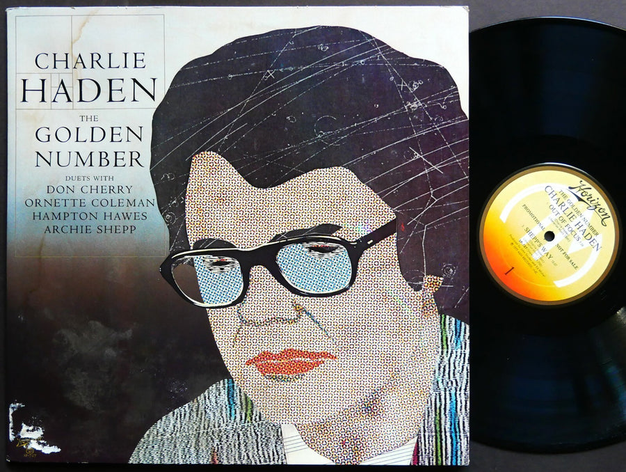 CHARLIE HADEN The Golden Number LP HORIZON SP-727 Ornette Coleman Archie Shepp