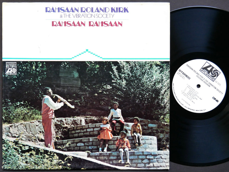 RAHSAAN ROLAND KIRK The Vibration Society Rahsaan Rahsaan LP ATLANTIC SD 1575
