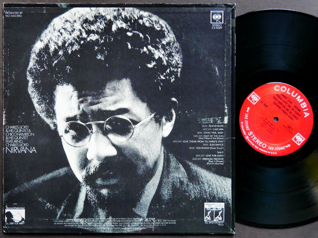 CHARLES LLOYD Nirvana LP COLUMBIA CS 9609 US 1968 2-EYE Pete La Roca Gabor Szabo