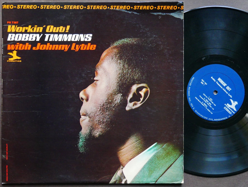 BOBBY TIMMONS JOHNNY LYTLE Workin´ Out! LP PRESTIGE PRST 7387 US 1965 JAZZ RVG