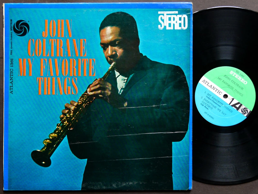 JOHN COLTRANE My Favorite Things LP ATLANTIC SD 1361 McCoy Tyner Elvin Jones