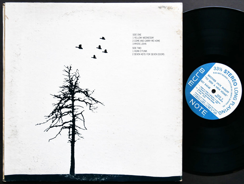 BROTHER JACK MCDUFF To Seek A New Home LP BLUE NOTE BST 84348 US 1970 JAZZ FUNK