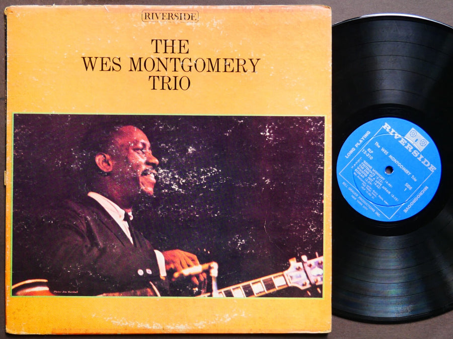 WES MONTGOMERY Trio LP RIVERSIDE RECORDS RLP 12-310 US 1962 DG MONO Melvin Rhyne