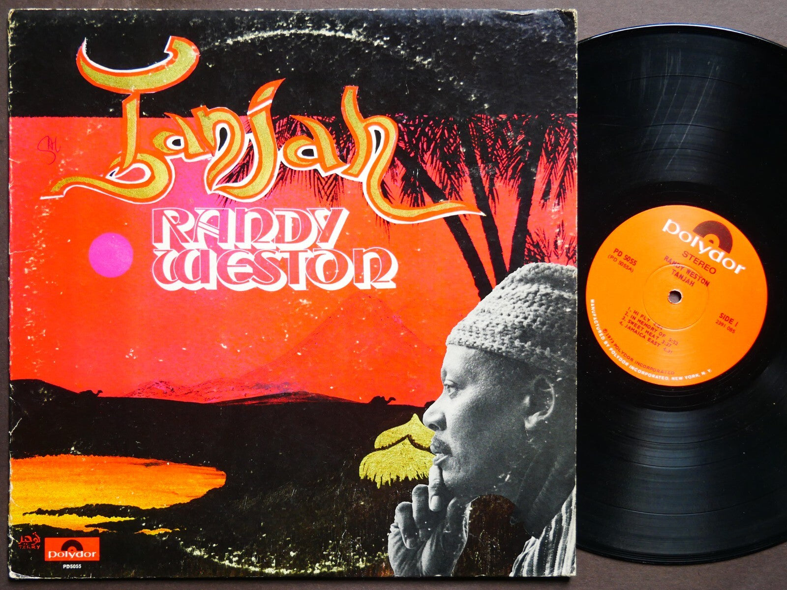 RANDY WESTON Tanjah LP POLYDOR PD 5055 US 1973 Billy Harper Ron Carter Candido