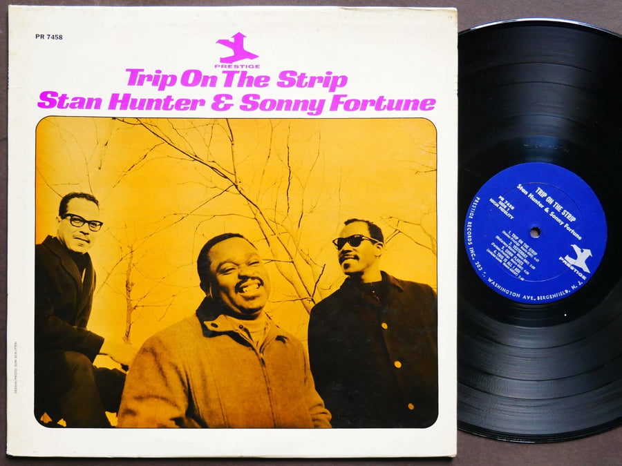 STAN HUNTER & SONNY FORTUNE Trip On The Strip LP PRESTIGE PR 7458 US 1966 RVG ST