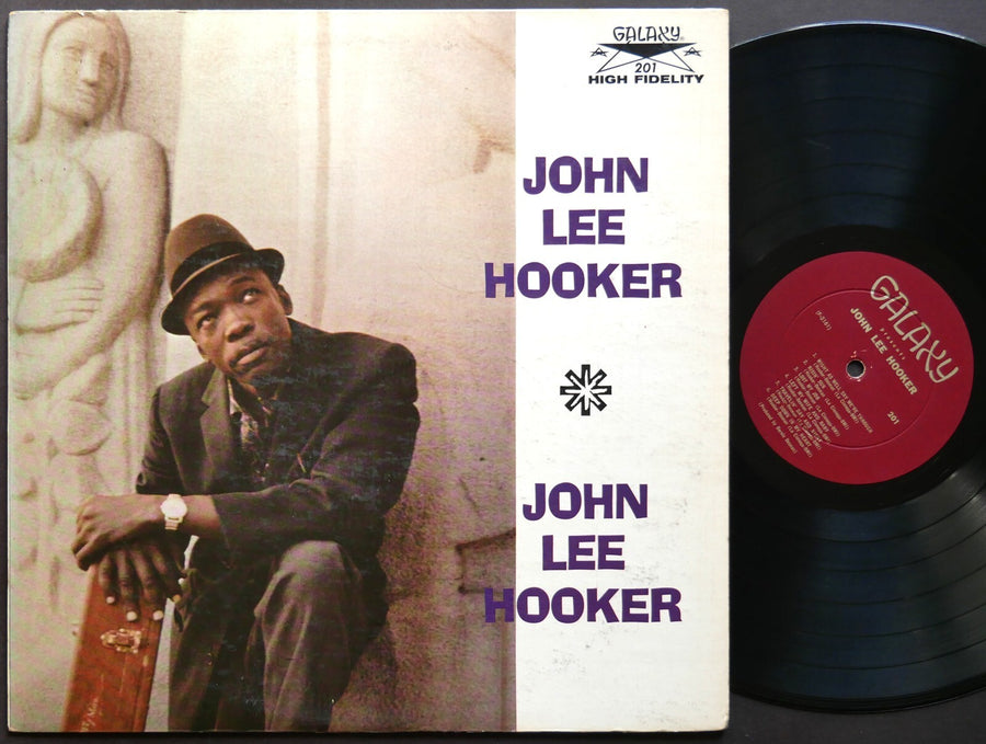 JOHN LEE HOOKER Self Titled LP GALAXY 201 US 1962 DG MONO Blues