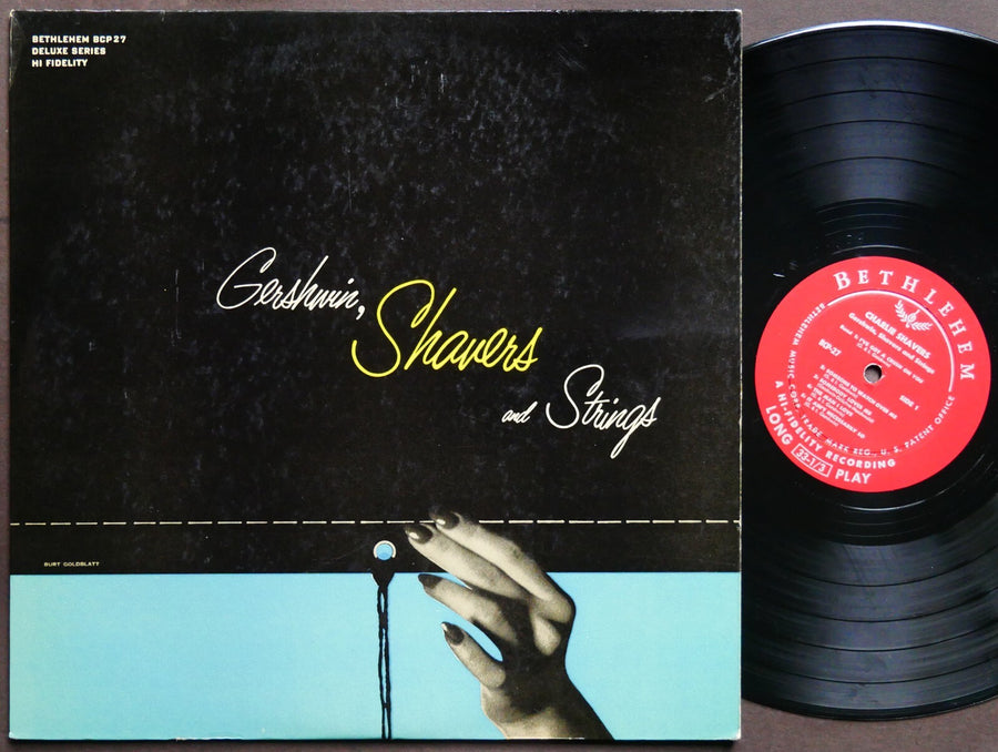 CHARLIE SHAVERS Gershwin, Shavers And Strings LP BETHLEHEM BCP 27 JAZZ DG MONO