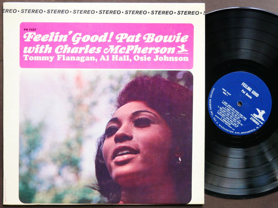 PAT BOWIE TOMMY FLANAGAN CHARLES MCPHERSON Feelin' Good! LP PRESTIGE PRST 7437