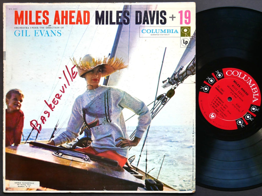 MILES DAVIS + 19 Miles Ahead LP COLUMBIA CL 1041 US 1957 6-EYE DG MONO Gil Evans