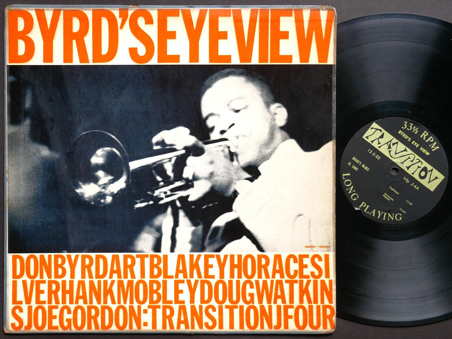DONALD BYRD Byrd's Eye View LP TRANSITION trlp J-4 MONO Hank Mobley Doug Watkins