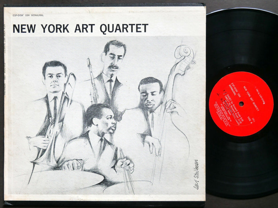 NEW YORK ART QUARTET LP ESP DISK ESP 1004 US 1965 EAR MONO Milford Graves VG+