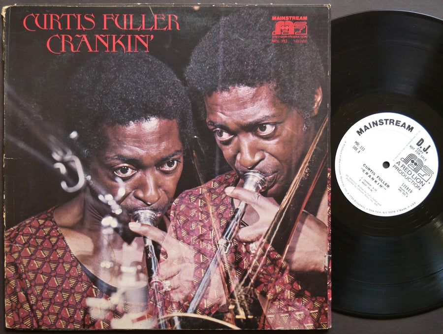 CURTIS FULLER Crankin' LP MAINSTREAM MRL 333 PROMO George Cables Ramon Morris