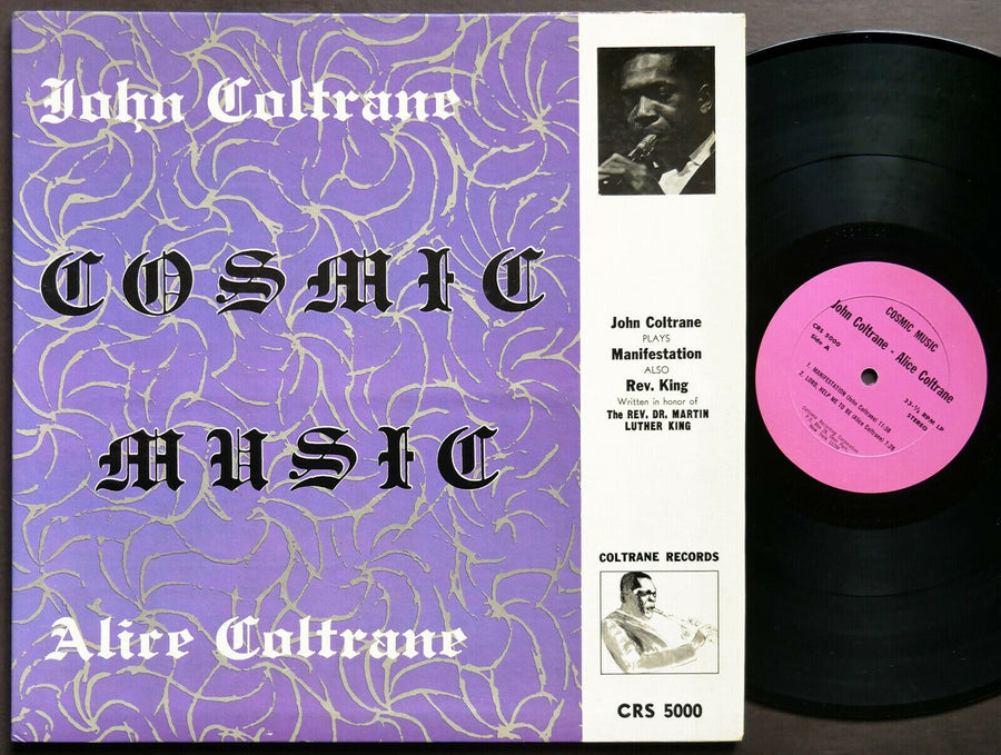 JOHN COLTRANE ALICE Cosmic Music LP COLTRANE CRS 5000 US 1968 Pharoah Sanders