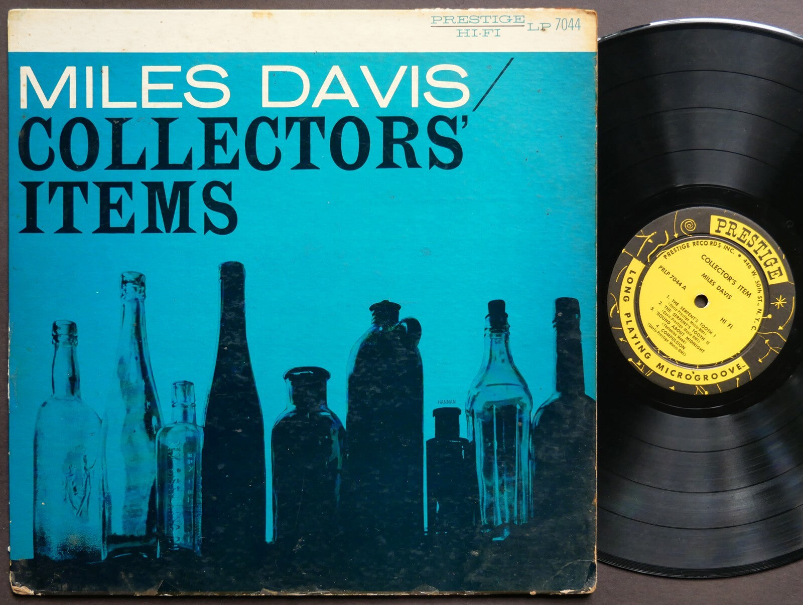 MILES DAVIS Collectors' Items LP PRESTIGE PRLP 7044 US 1956 MONO Sonny Rollins