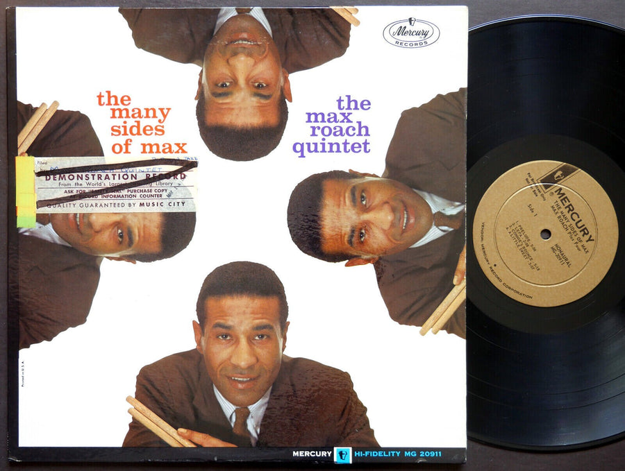 MAX ROACH Quintet The Many Sides Of Max LP MERCURY MG 20911 MONO Booker Little